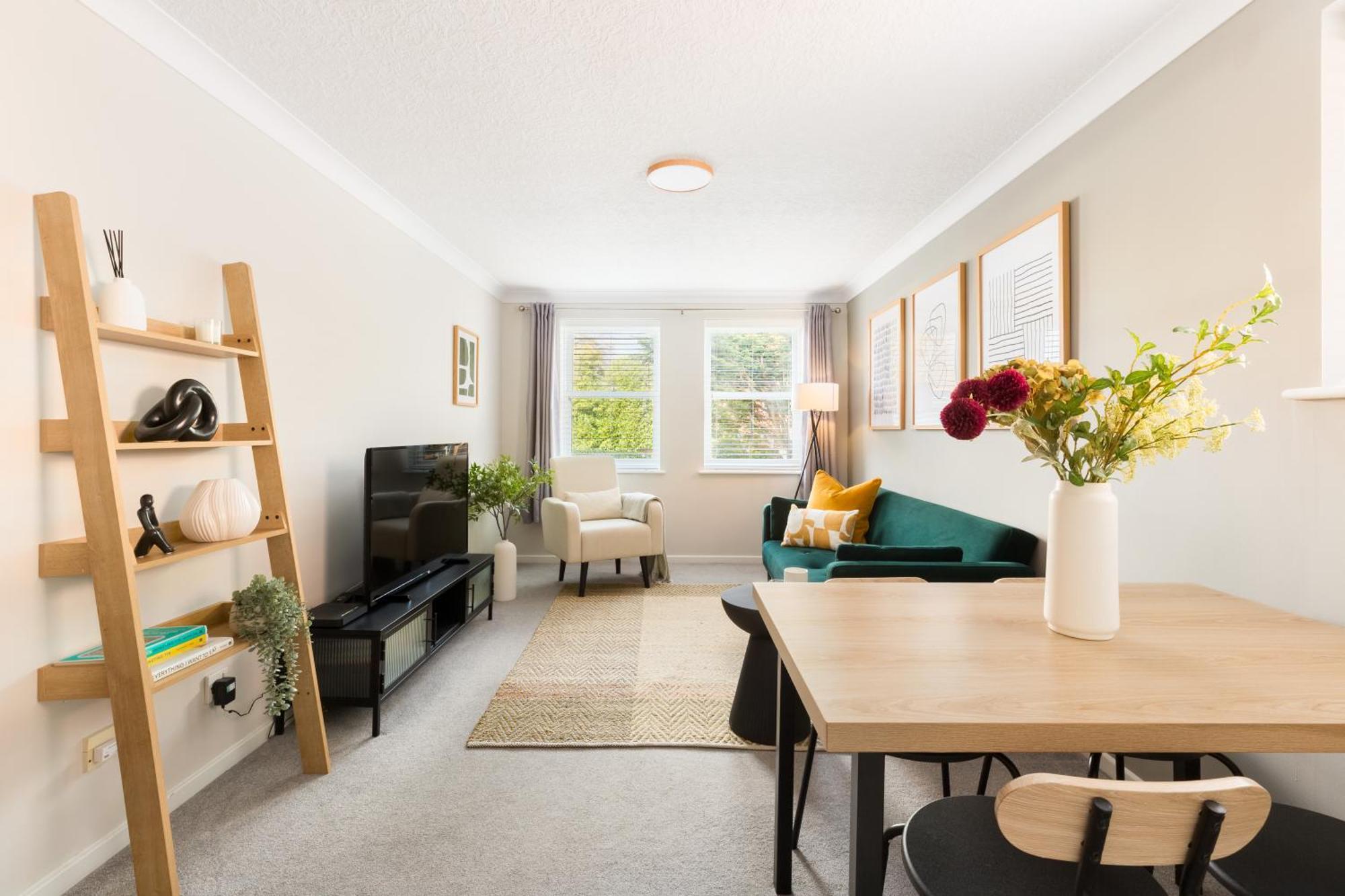 Modern 2-Bedroom Apartments With Free Parking In Leamington Spa Dış mekan fotoğraf