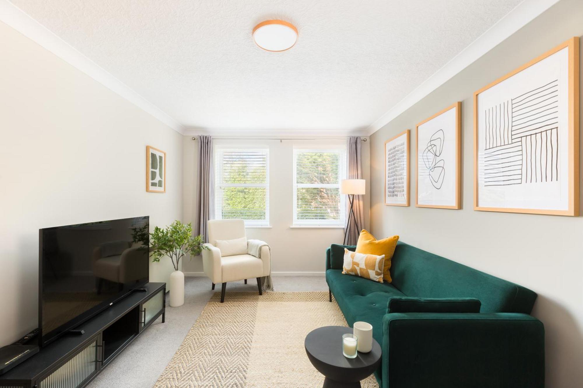 Modern 2-Bedroom Apartments With Free Parking In Leamington Spa Dış mekan fotoğraf